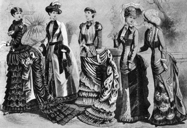Dammode från 1880- och 1890-talen, 1937