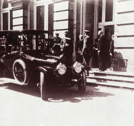 Woodrow Wilson och kung Albert I, c1914-c1918