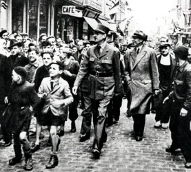 Andra världskriget: Frankrikes befrielse, 1944.