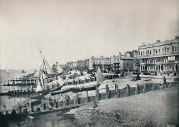 Worthing - Allmän syn på fronten, 1895