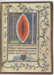 Kristi sår från psaltaren och bönboken från Bonne de Luxembourg, ca 1345