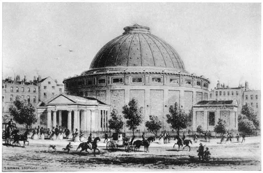 Wylds Globe, Leicester Square, London, 1851-1862 1907