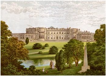Wynyard Park, County Durham, hem för markisen av Londonderry, c1880