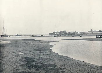 Yarmouth Isle of Wight - Allmän syn, 1895