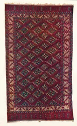 Denna turkomanska matta, c1700