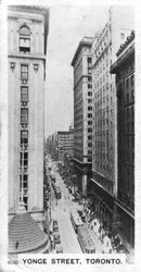Young Street, Toronto, Kanada, c1920-talet