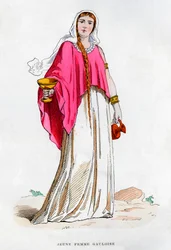 Ung kvinnlig Gallien, 1882-1884