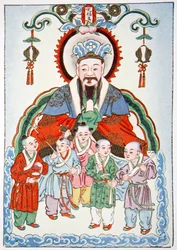 Zao Jun, köksguden, 1922