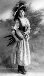 Zena Dare 1887-1975, engelsk skådespelerska, 1900-talet