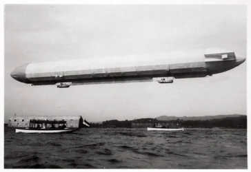 Zeppelin LZ3 luftburen, Tyskland, c1906-1908 1933