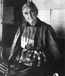 Zerelda Samuel, mor till amerikanska fredlösa Jesse och Frank James, c1885-1915 1954