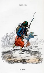 Zouaves, fransk armé i Algeriet