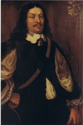 Oljemålning som visar Johann von Graffen (1615 - 1665).
