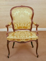 Fåtölj, designad av Hepplewhite, c.1770