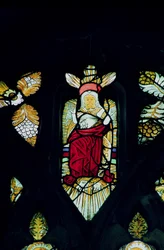 Kristus visar de fem såren, brittiskt, 1400-talet