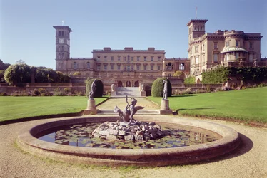 Exteriör av Osborne House, East Cowes