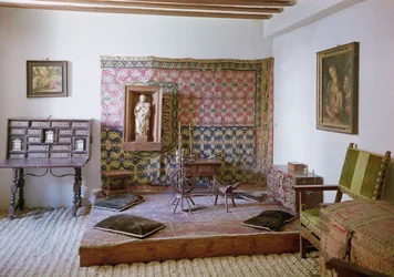 Interiör av Miguel de Cervantes hus