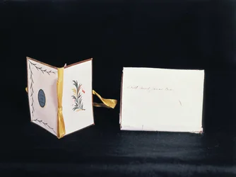 Nålfodral tillverkad av Jane Austen, sent 1700-tal