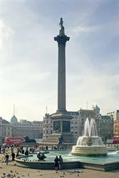 Nelsons Column, byggd 1840-43