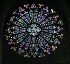 North Rose Window, 1300-talet