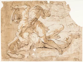 Recto: David och Goliat