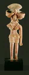Terrakotta modergudinna, Mohenjodaro, 2300-1750 f.Kr