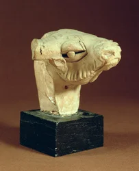 Terrakotta kamelhuvud, Mohenjodaro, 2300-1750 f.Kr