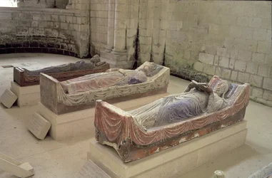 Tre Plantagenet-gravar: Henrik II, Eleonora av Akvitanien och Rikard I