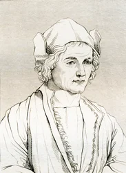 Albrecht Dürers far, efter en målning av Albrecht Dürer 1497, från 