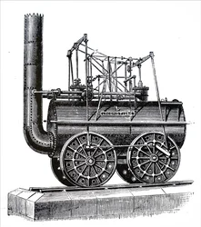 Ett motorlok som jag byggde av George Stephenson