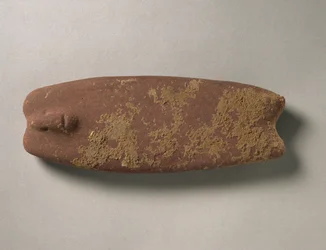 Antropomorf palett, predynastisk egyptisk, c.5:e årtusendet f.Kr. (sandsten)