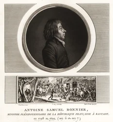 Antoine Samuel Bonnier, befullmäktigad minister i Frankrike