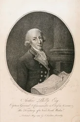 Arthur Phillip, brittisk sjöbefälhavare, ca 1789