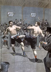 Boxningsmatch i Paris