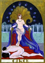 Circe förtrollaren, ca 1900 (illustration)