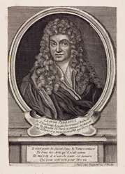 Claude Perrault, fransk arkitekt, vetenskapsman och läkare, ca 1660-talet