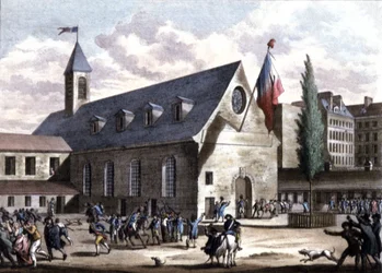 Stängning av Club des Jacobins, Paris