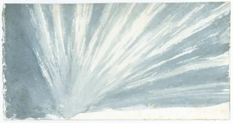 Molnstudie av Luke Howard, ca 1808-1811