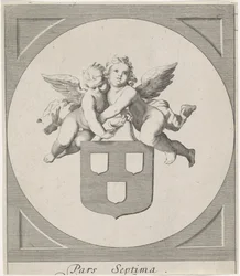 Vapensköld av Saint Luke-gillet