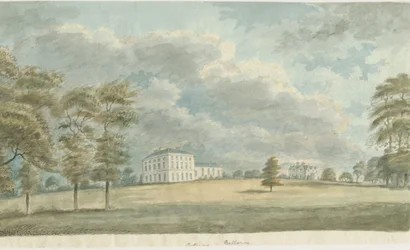 Colton - Bellamore House: akvarellmålning och [c 1820]