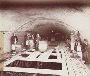 Konstruktion, tunnlar Konstruktion av Rotherhithe-tunneln, London