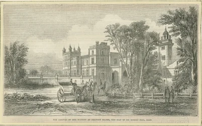 Drayton Bassett - "Drayton Manor": träsnittsgravyr och [?1800-talet]