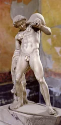 Berusad figur, romersk (marmor)