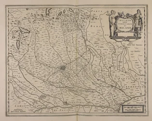Hertigdömet eller territoriet Milano