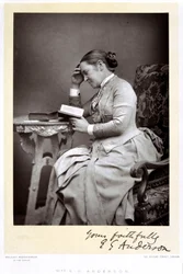 Elizabeth Garrett Anderson, läkare, ca 1880-talet