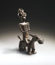 Ryttarfigur, möjligen 1700-tal