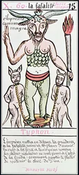 Ödet, tarotkort, franska