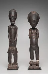 Figurpar, sent 1800-tal till tidigt 1900-tal