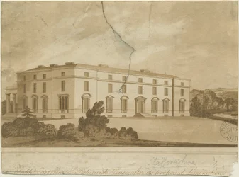 Fisherwick Hall: akvatintgravyr och [?1800-talet]