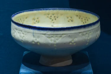 Footed Bowl, troligen Kashan, Seljuq Period